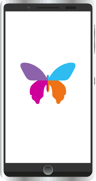 Chrysalis Finance online application on a mobile phone